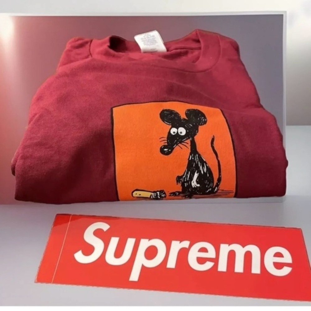 Supreme Mouse TShirt, NWOT Size Medium